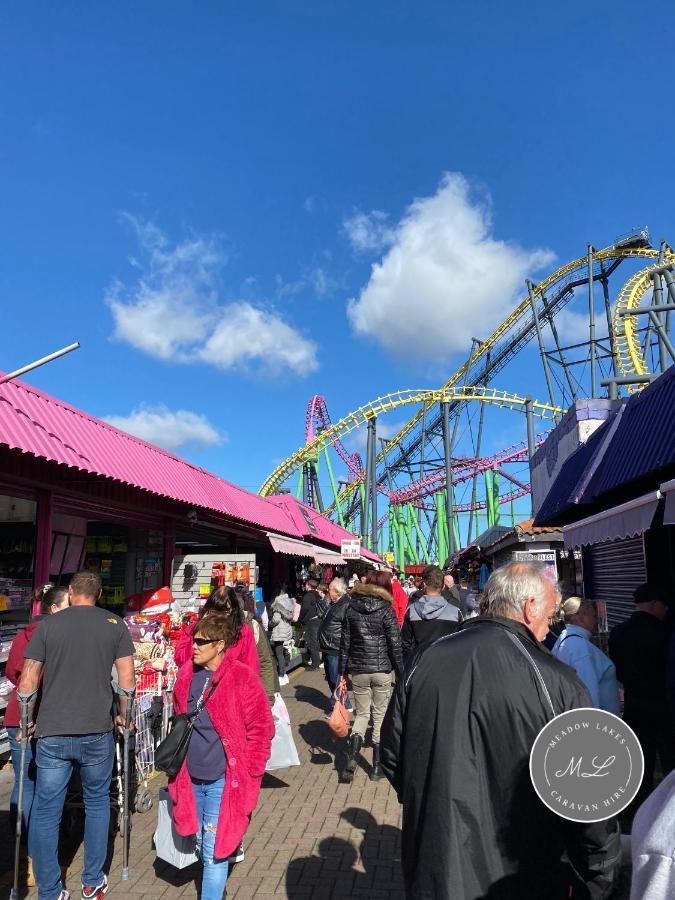 Promenade 566, Direct Beach Access, Close To Fantasy Island, Wifi, Pet Friendly - Meadow Lakes Caravan & Lodge Hire Skegness Zewnętrze zdjęcie