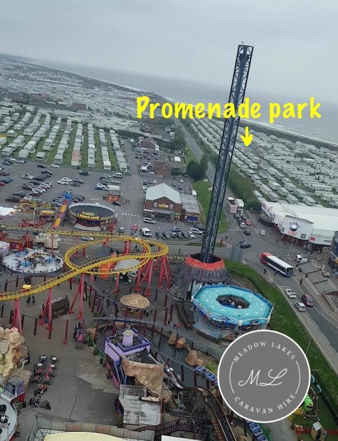 Promenade 566, Direct Beach Access, Close To Fantasy Island, Wifi, Pet Friendly - Meadow Lakes Caravan & Lodge Hire Skegness Zewnętrze zdjęcie